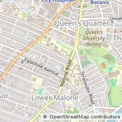 Map of Belfast