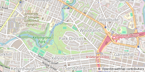Map of Glasgow