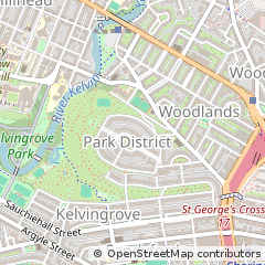 Map of Glasgow