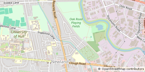 Map of Hull
