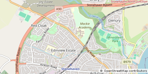 Map of Stonehaven