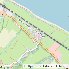 Map of Holywell, Flintshire