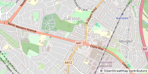 Map of Watford