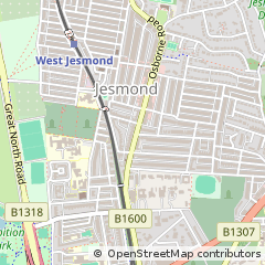 Map of Newcastle Upon Tyne