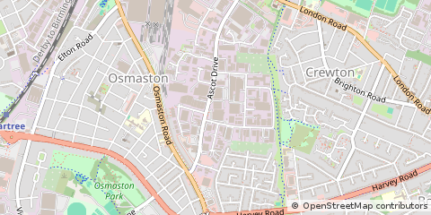 Map of Derby
