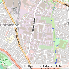 Map of Derby
