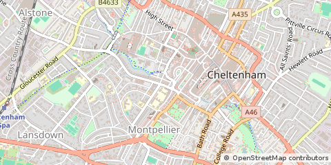 Map of Gloucestershire
