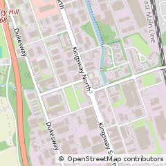 Map of Gateshead, Tyne and Wear