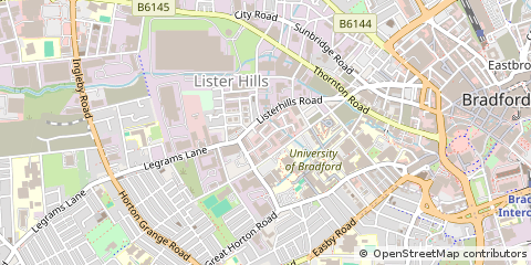 Map of Bradford