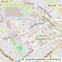 Map of Bradford