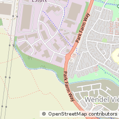 Map of Wellingborough