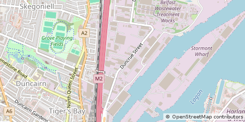 Map of Belfast