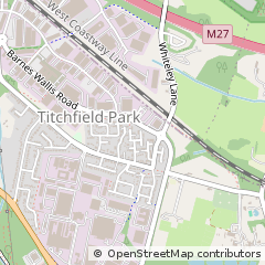 Map of Fareham
