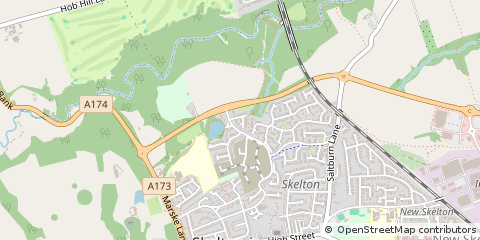 Map of Saltburn-by-the-SEA