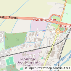Map of Sleaford, Lincolnshire