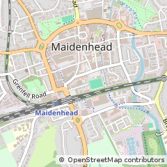 Map of Maidenhead, Berkshire