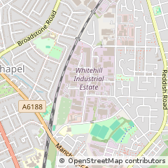 Map of Stockport, Cheshire