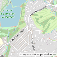Map of Cardiff