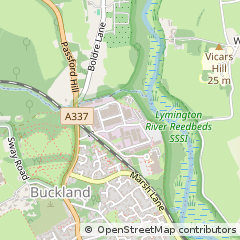 Map of Lymington