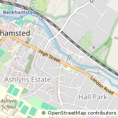 Map of Berkhamsted, Hertfordshire
