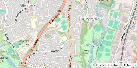 Map of Derby