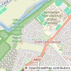 Map of Nottingham
