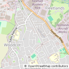 Map of Gosport, Hampshire