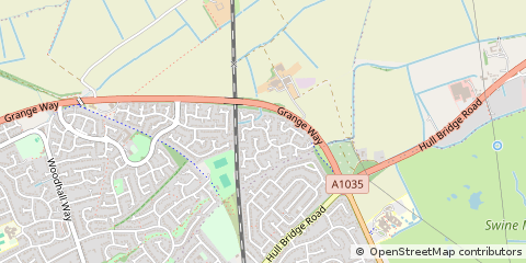 Map of Beverley, East Yorkshire