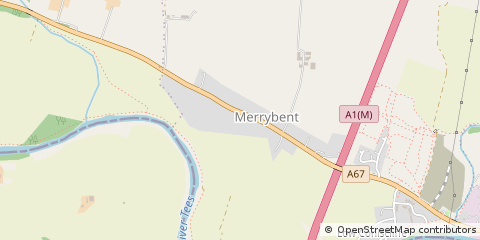 Map of Darlington