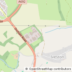 Map of Leadgate Industrial Estate, Consett Co Durham