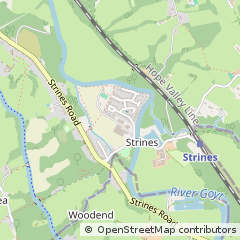 Map of Stockport, Cheshire