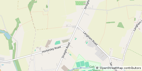 Map of Colchester, Essex