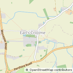Map of Worcester, Worcestershire