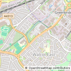 Map of Swindon