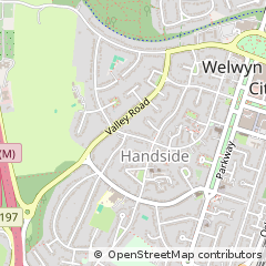 Map of Welwyn Garden City