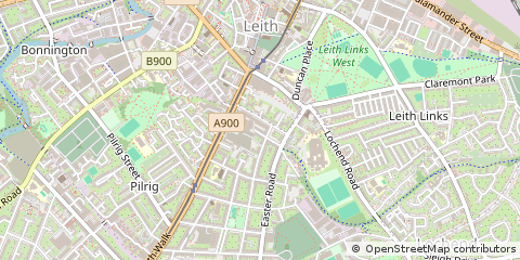 Map of Edinburgh