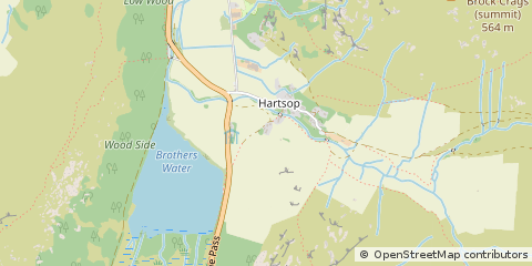 Map of Patterdale, Cumbria