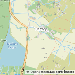 Map of Patterdale, Cumbria