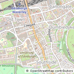 Map of Edinburgh