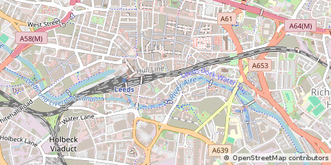 Map of Leeds