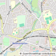 Map of Bedhampton, Hampshire