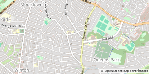 Map of Bournemouth
