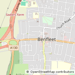 Map of Benfleet