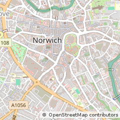 Map of Norwich, Norfolk
