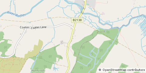 Map of Pulborough, West Sussex