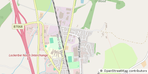 Map of Lockerbie