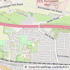 Map of Fareham, Hampshire