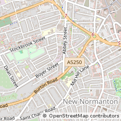 Map of Derby