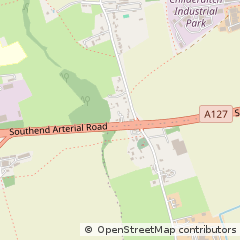 Map of Brentwood, Essex