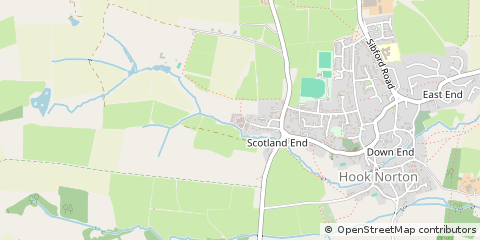 Map of Banbury, Oxford